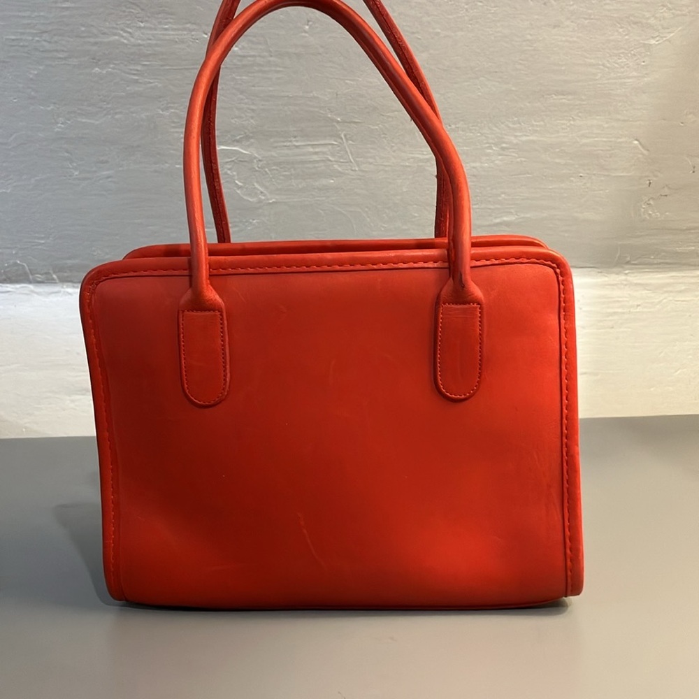 Coach Vintage Dinky Tote 9690 Red - Picture 2 of 13